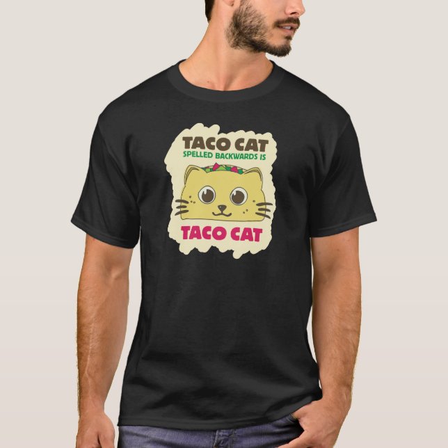 T-shirts Taco Cat (Frente)
