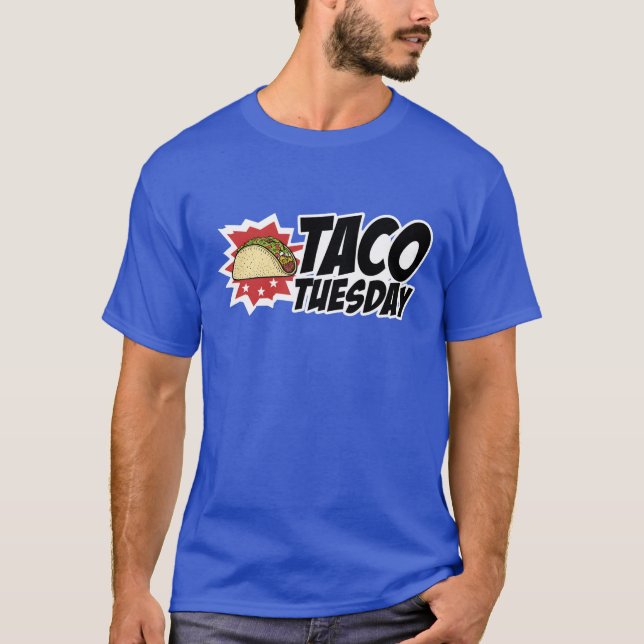 T-shirts Taco terça-feira (Frente)