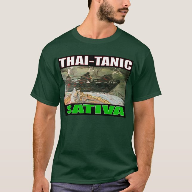 T-SHIRTS TAILANDÊS - TANIC SATIVA (Frente)