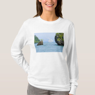 T-shirts Tailândia, Mar de Andamão. Navio Star Fyer clipper