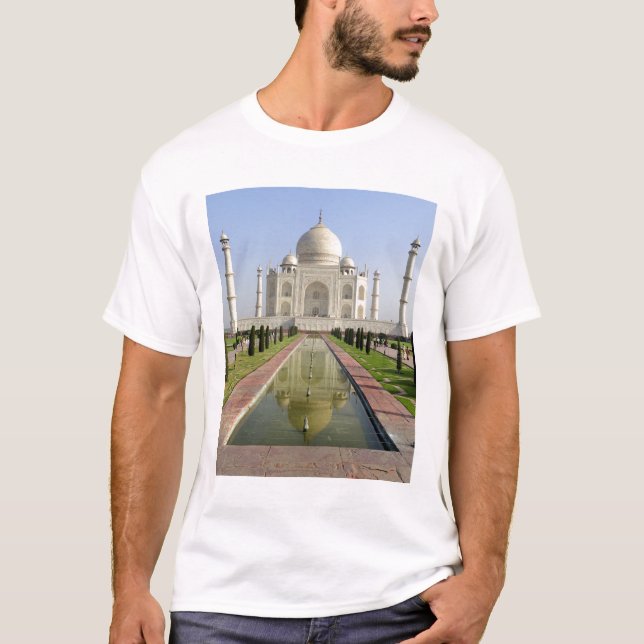 T-shirts Taj Mahal, Agra, Uttar Pradesh, Índia, (Frente)