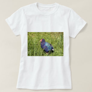 T-shirts Takahe, pássaro nativo psto em perigo de Nova