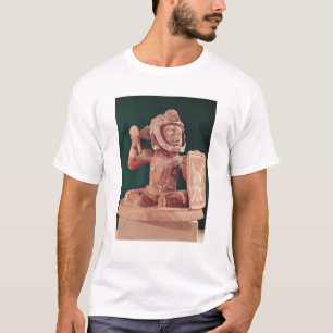 T-shirts Tampa da urna com uma figura de um guerreiro