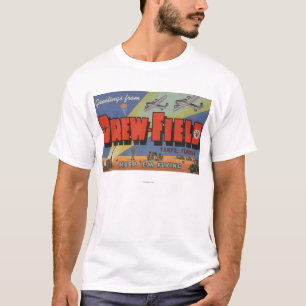 T-shirts Tampa, Florida - tirou o campo - grande cena da