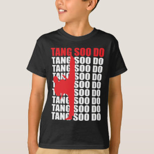 T-shirts Tang Soo faz a obscuridade