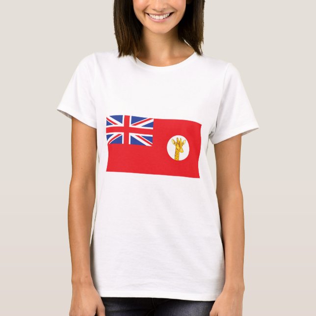 T-shirts Tanganyika Bandeira (1919) (Frente)