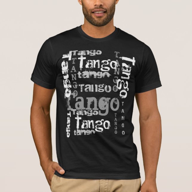 T-shirts Tango do tango (Frente)