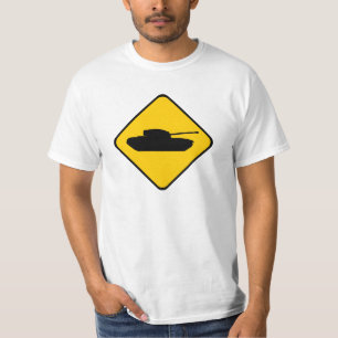 T-shirts Tanque de advertência!