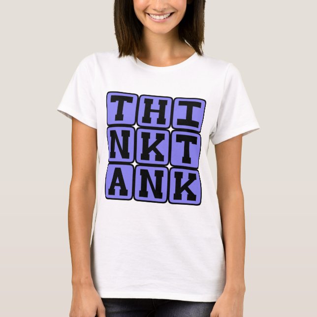 T-shirts Tanque de Pensamento, Brainstorming (Frente)
