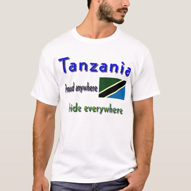 t-shirts tanzania (Frente)