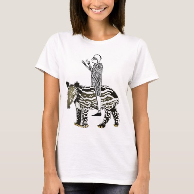 T-shirts Tapir do em do passeio (Frente)
