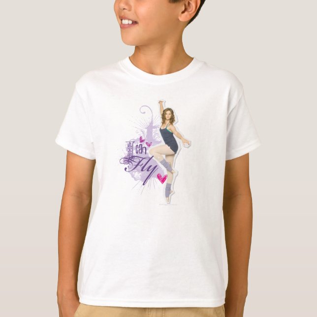 T-shirts Tara: Eu posso voar (Frente)