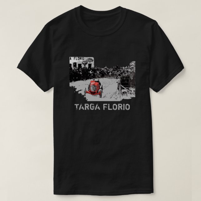 T-SHIRTS TARGA FLORIO RAÇA (Frente do Design)