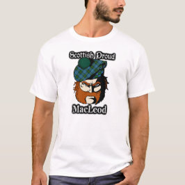 T-shirts Tartan Orgulhosamente Escocês do Clã MacLeod