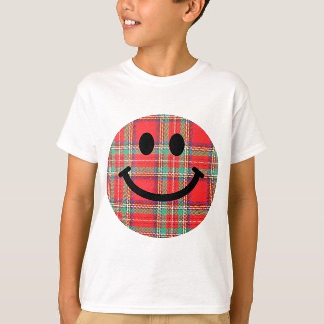 T-shirts Tartan Scottish (Frente)