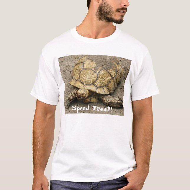 T-shirts Tartaruga, anormal da velocidade! (Frente)