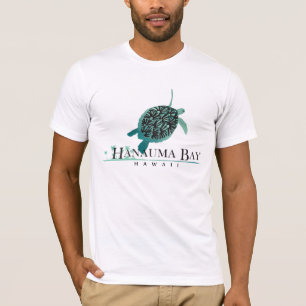 T-shirts Tartaruga de Havaí da baía de Hanauma