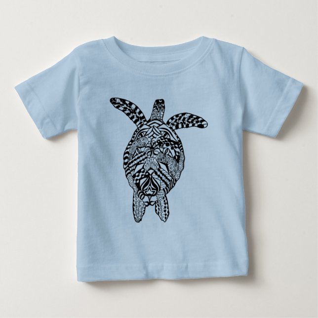 T-shirts Tartaruga do estilo (Frente)