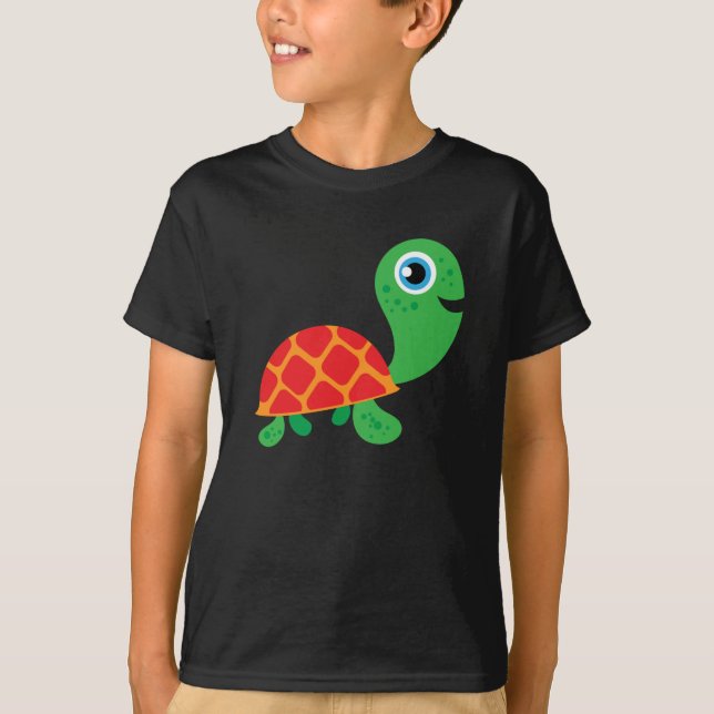 T-shirts Tartaruga impressionante (Frente)