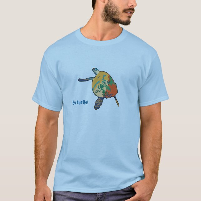 T-shirts Tartaruga marinha (Frente)