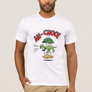 T-shirts Tartaruga Sneezing