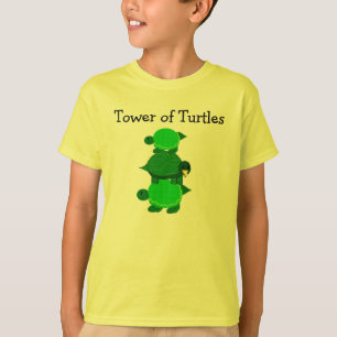T-shirts Tartarugas Empilhadas