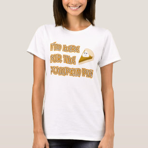 T-shirts Tarte de abóbora