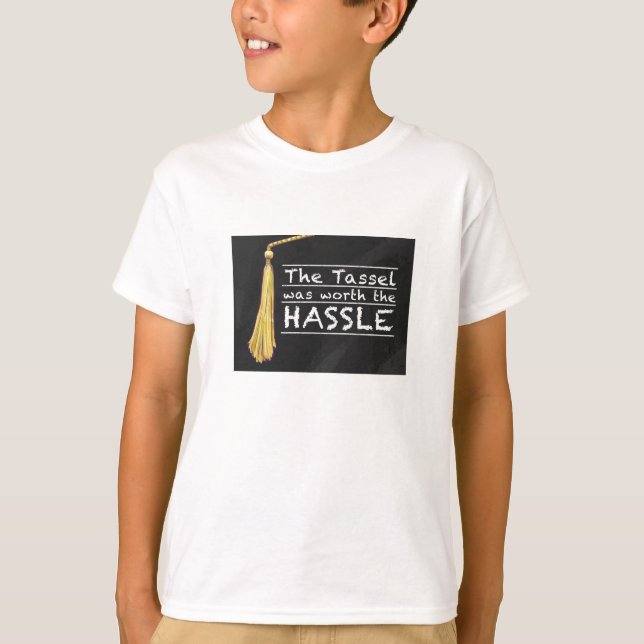 T-shirts Tassel Hassle Silver (Frente)