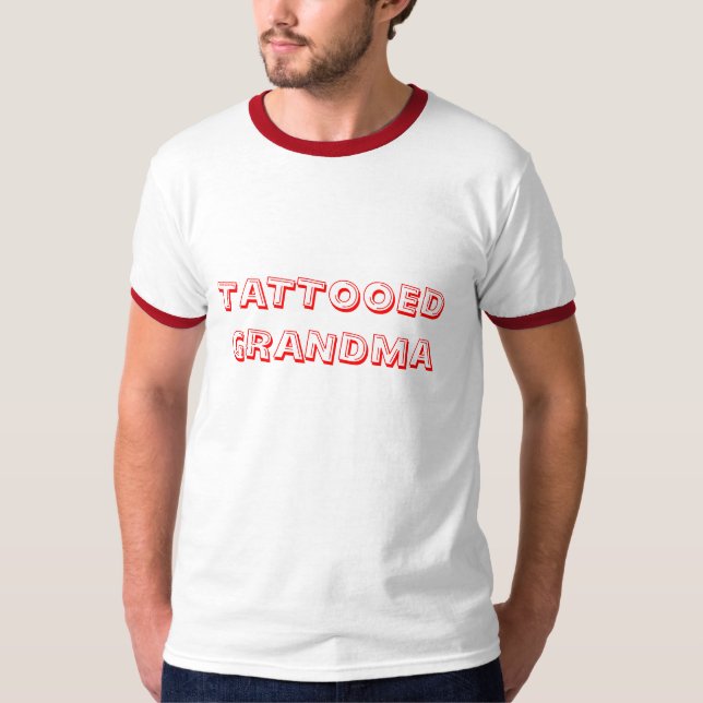 T-SHIRTS TATTOOEDGRANDMA (Frente)