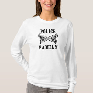 T-shirts Tatuagens de uma família da polícia