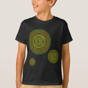 T-shirts Taurus Mandala Kid e Baby Dark Shirt