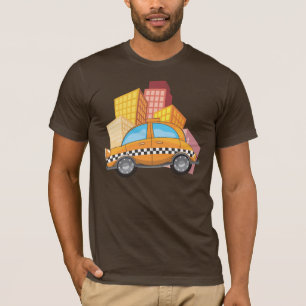 T-shirts Táxi Amarelo de Nova York