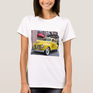 T-shirts Táxi amarelo do vintage de New York