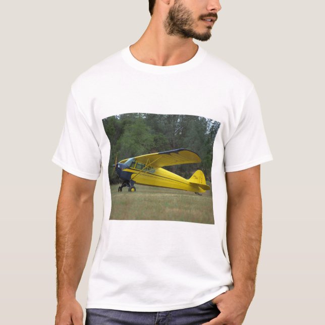 T-shirts Taylorcraft, DC-65, aviação 1941_Classic (Frente)