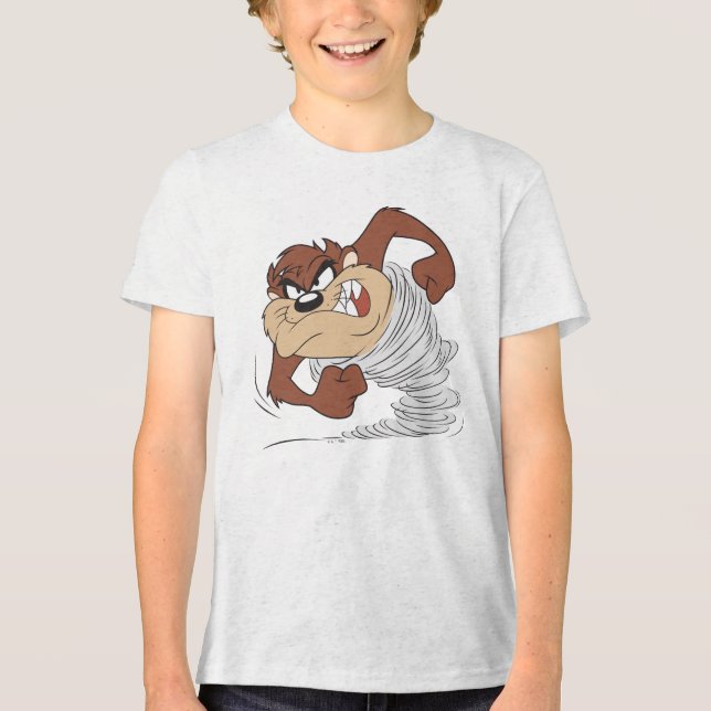 T-shirts TAZ™ girando rápido (Frente)