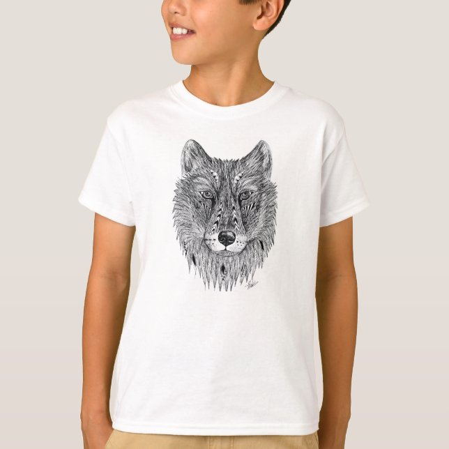T-shirts Tchau de lobo (Frente)
