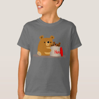T-shirts Tchau Querida! Cartoon Bonito Ursos Crianças Camis