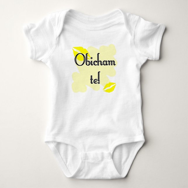 T-shirts Te de Obicham! - Búlgaro - eu te amo (Frente)