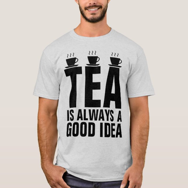 T-shirts TEA LOVER (Frente)