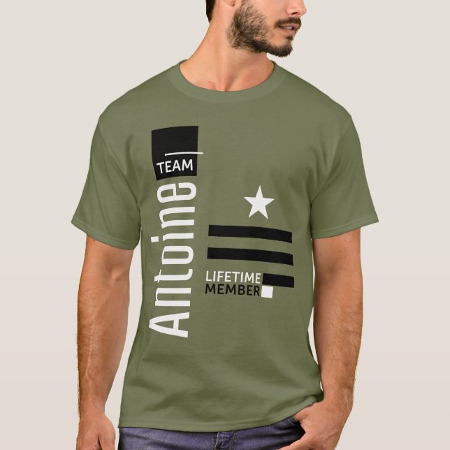 T-shirts Team Antoine (Frente)