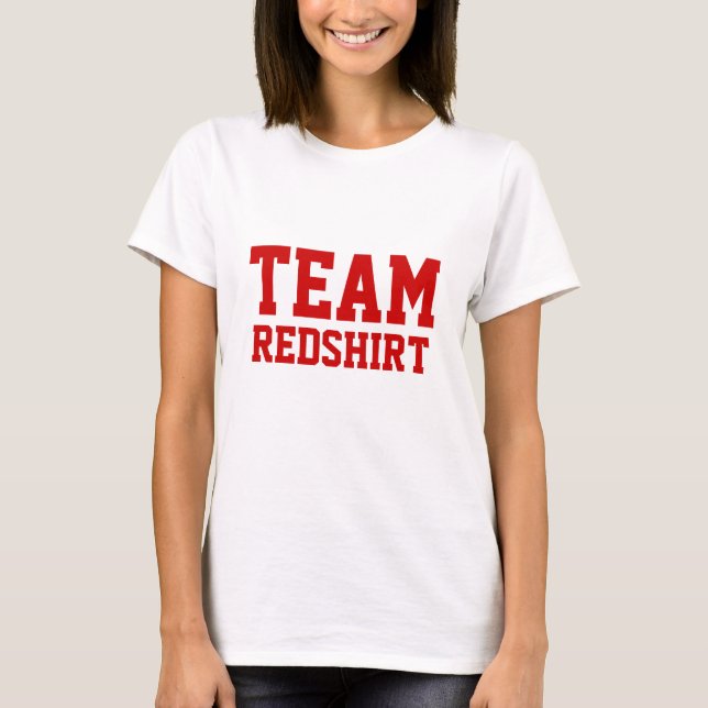 T-SHIRTS TEAM REDSHIRT TEE (Frente)
