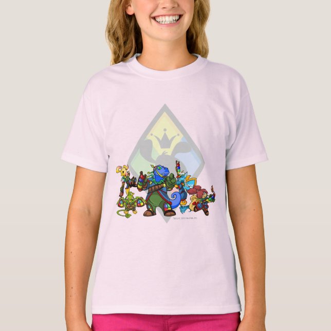 T-shirts Team Roo Island Group (Frente)