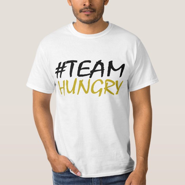 T-shirts #TeamHungry (Frente)