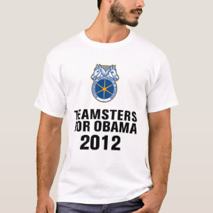 T-shirts Teamsters para Obama