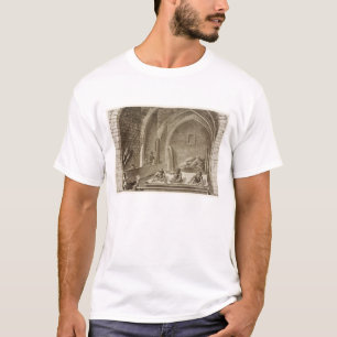 T-shirts Tecendo um tapete, das artes do volume II e dos