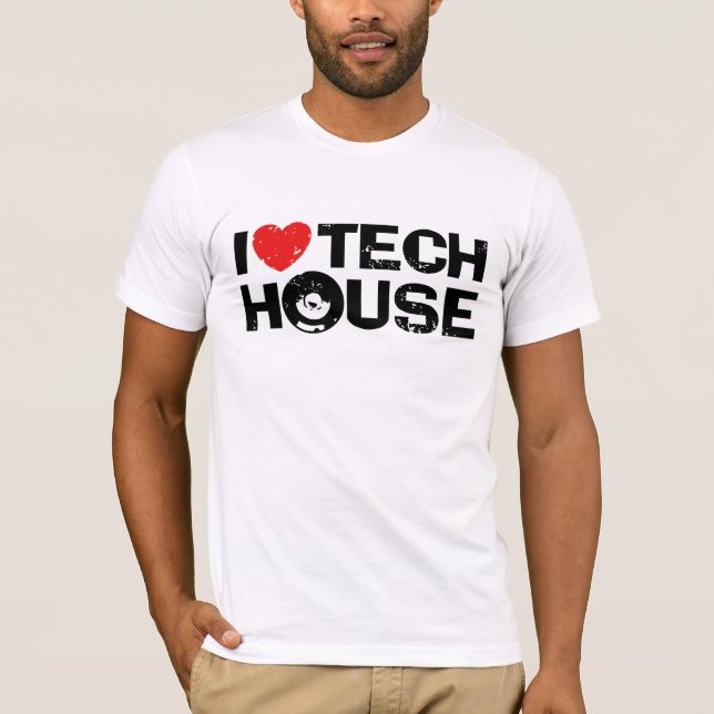 T-shirts Tech House (Frente)