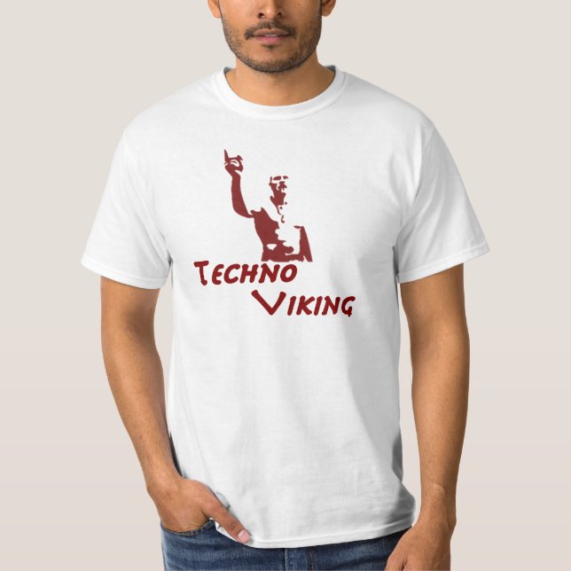 T-shirts techno viquingue (Frente)
