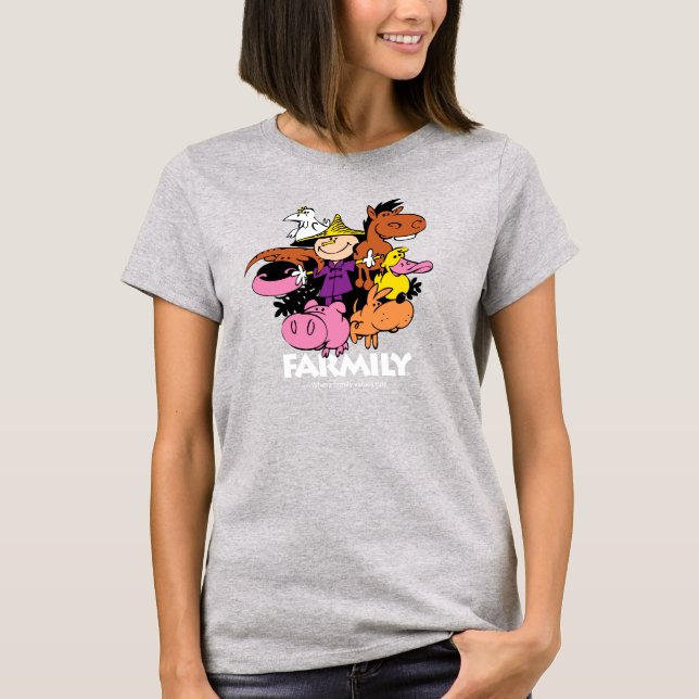 T-shirts TECIDO FARMILY® Dark (Frente)