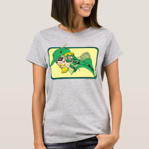 T-shirts Tecla de seta verde