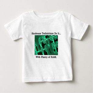 T-shirts Técnicos de Hardware Fazem... Com Muito RAM